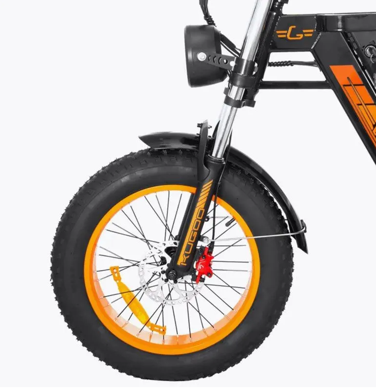 Kugoo V6 Harley Electric Bike 48V 28Ah 1000W Dual