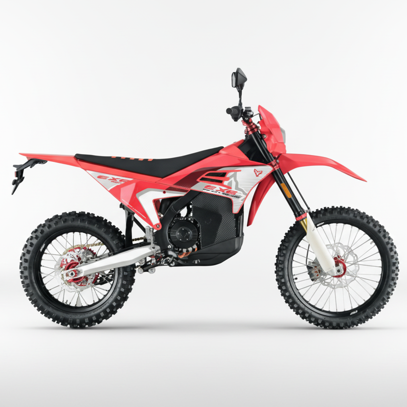 Arctic Leopard EXE 880 Electric Dirt Bike –90V 75Ah 37Kw Pure Off-Road Power Speed 125 km/h & Range 215 km