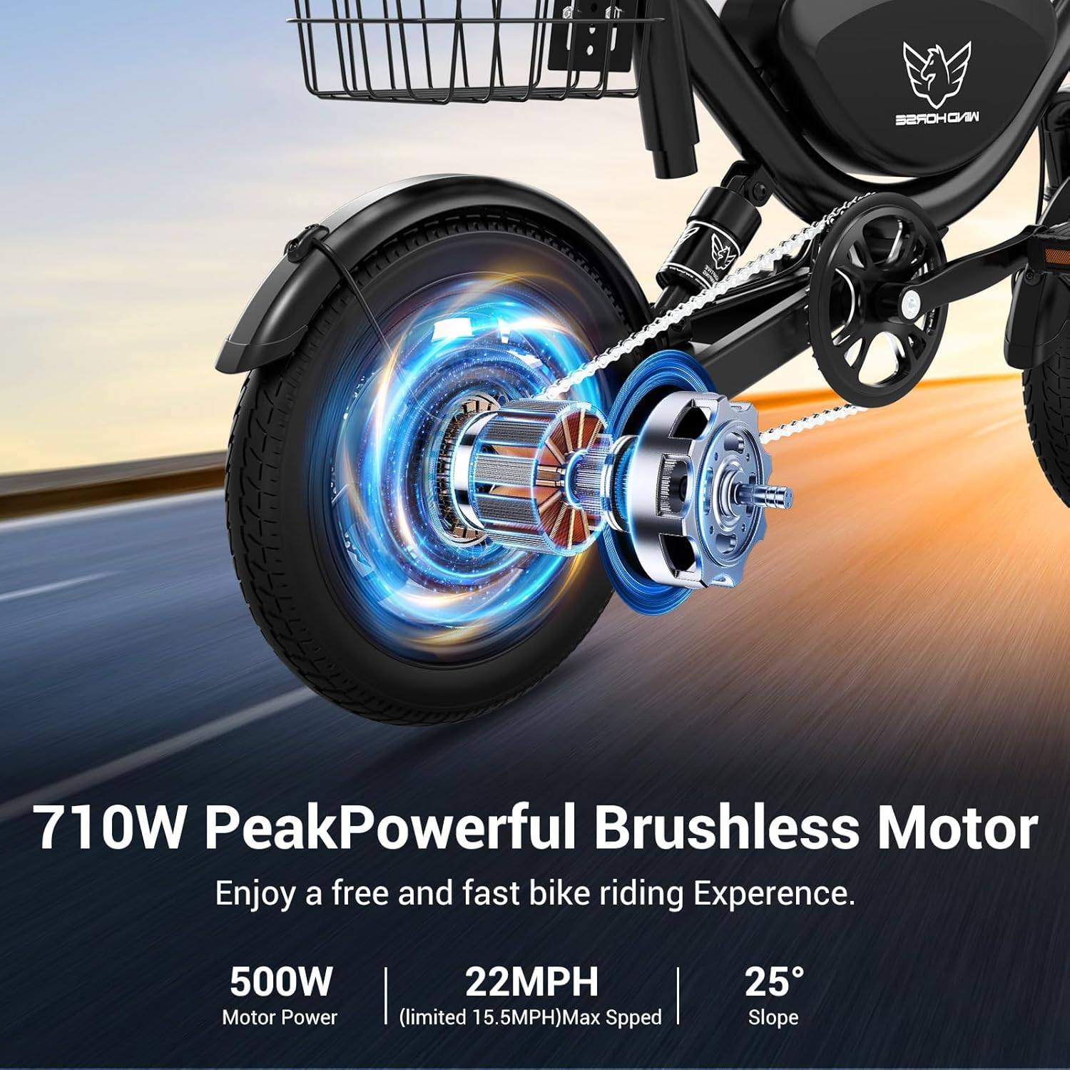 WindHorse W3 Folding Electric Bike