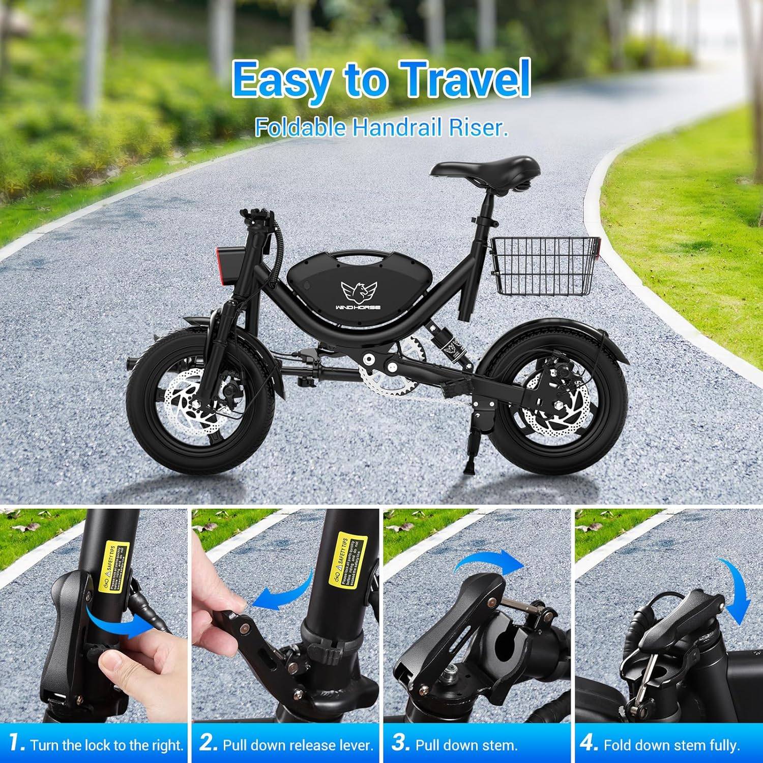 WindHorse W3 Folding Electric Bike