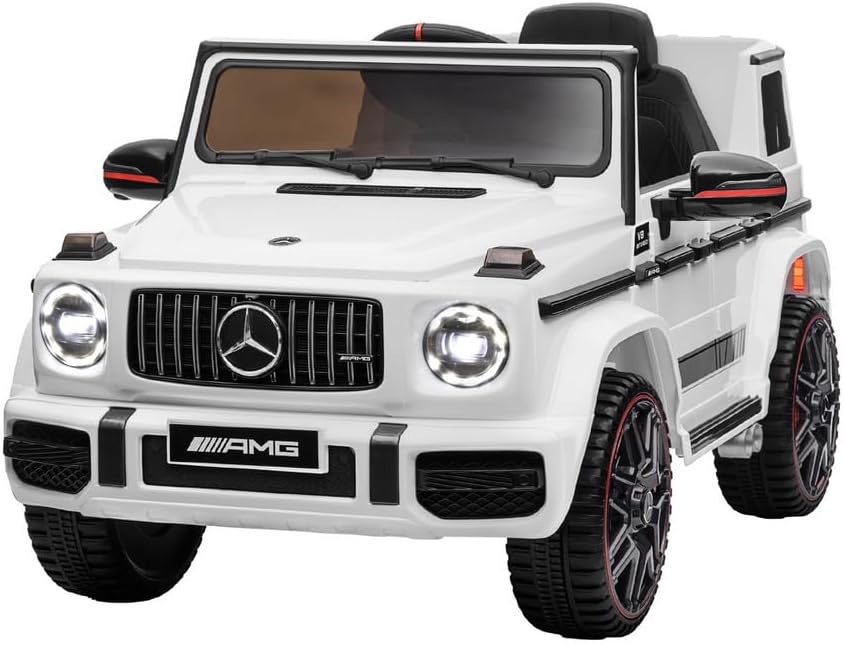 Kids Ride On Cars Mercedes-Benz Amg G63 Licensed With Remote Control Mp3
