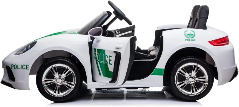 SUPER SPORT XXL POLICE RIDE ON CAR KIDS 3-12 Years