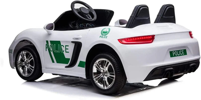 SUPER SPORT XXL POLICE RIDE ON CAR KIDS 3-12 Years