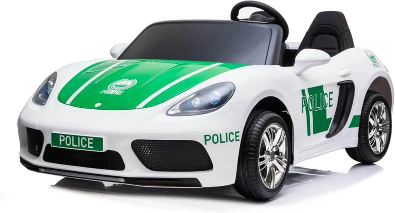 SUPER SPORT XXL POLICE RIDE ON CAR KIDS 3-12 Years