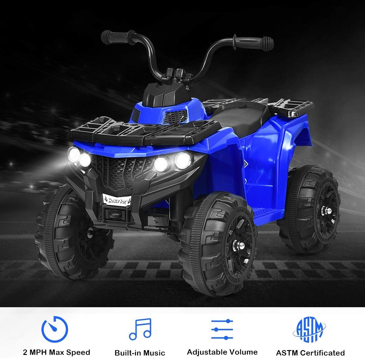 Electric Mini Quad Bike For Young Off Roaders 6V Age 3+