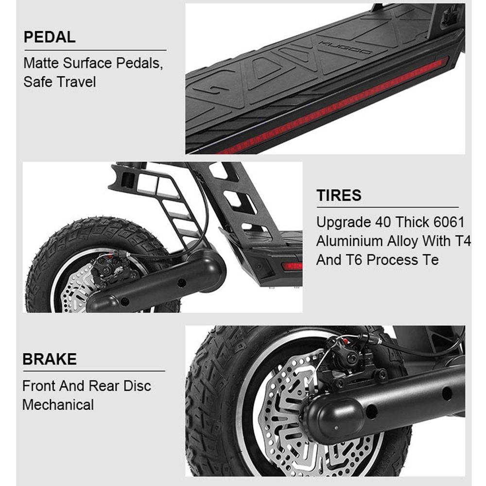 KUGOO G2 PRO Electric Scooter 48V 13Ah 1000W Powerful Off Road 2024