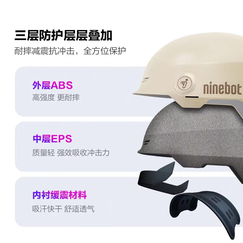 Ninebot Commuter Helmet Deep Blue with Sun-visor