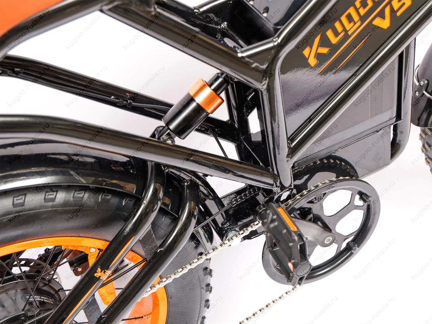 Kugoo Kirin V5 Fat Tire Electric Bike 20Ah 750W 50km Long Range high performance