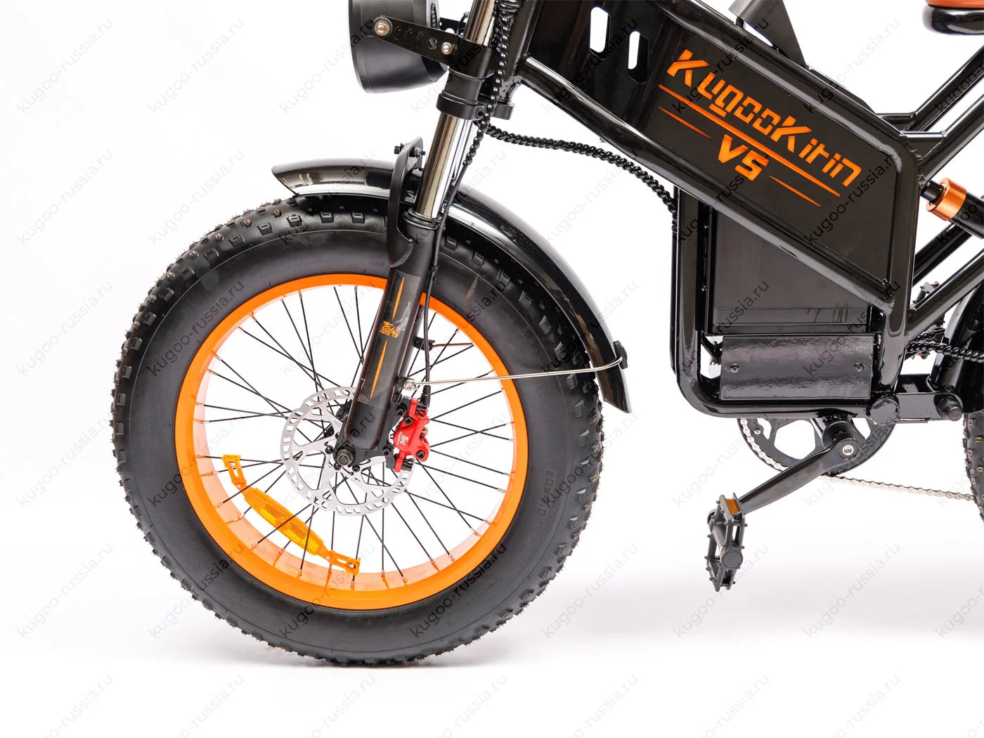 Kugoo Kirin V5 Fat Tire Electric Bike 20Ah 750W 50km Long Range high performance