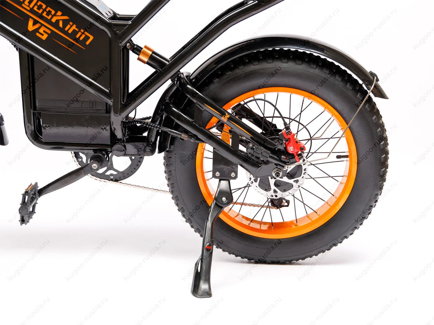 Kugoo Kirin V5 Fat Tire Electric Bike 20Ah 750W 50km Long Range high performance