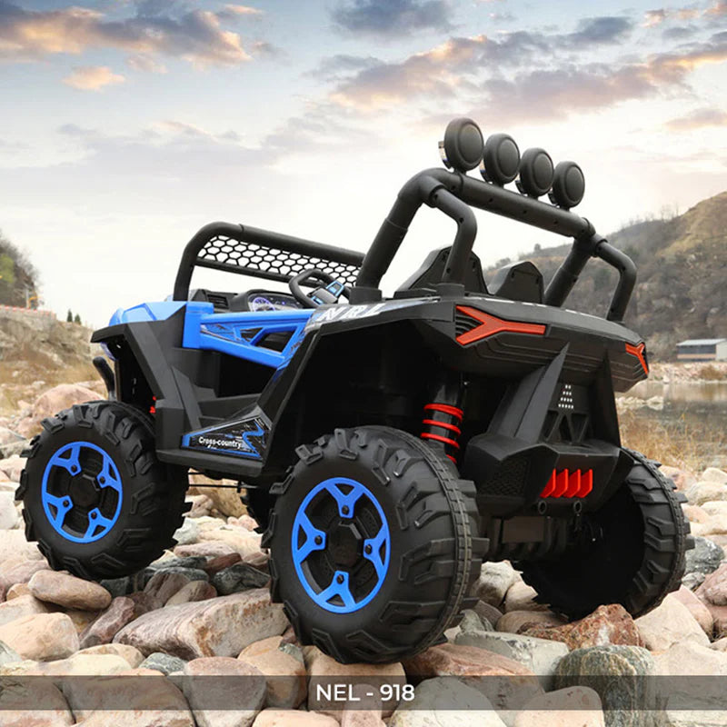 Ride On NEL-918 Electric Kids Car 4x4 Jeep Age 2-8 Years 60kg Max Load