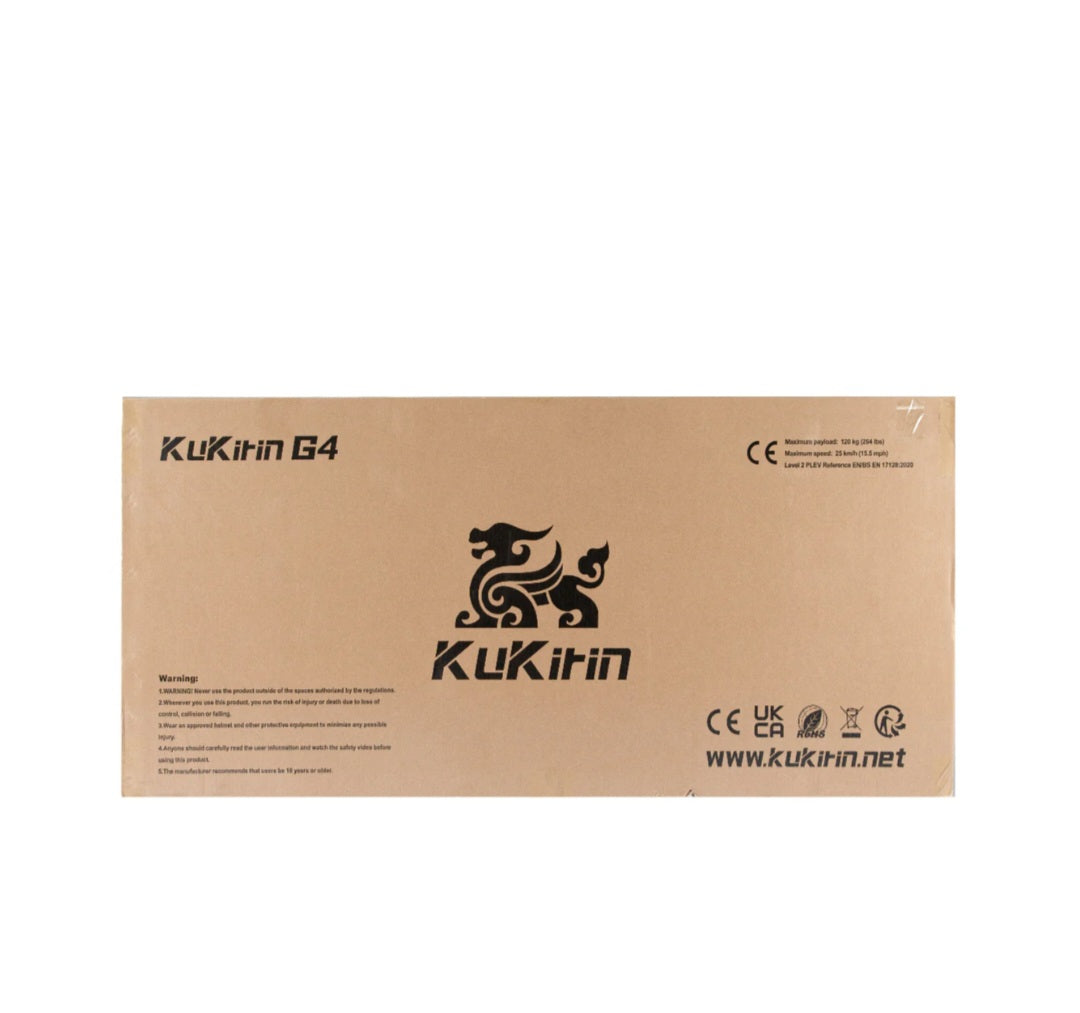 Kukirin G4 Electric Scooter - 2025 New 60V 20Ah 2000W