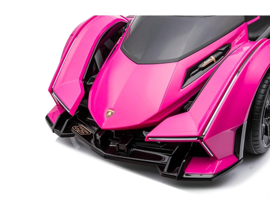 Lamborghini V12 Vision Gran Turismo Ride on Sports Car for Kids,Large Age 3-8