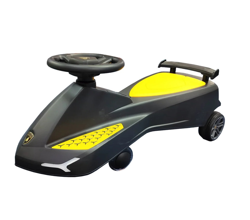 Kids Lamborghini Swing Car Ride on Age 3-5 Girls