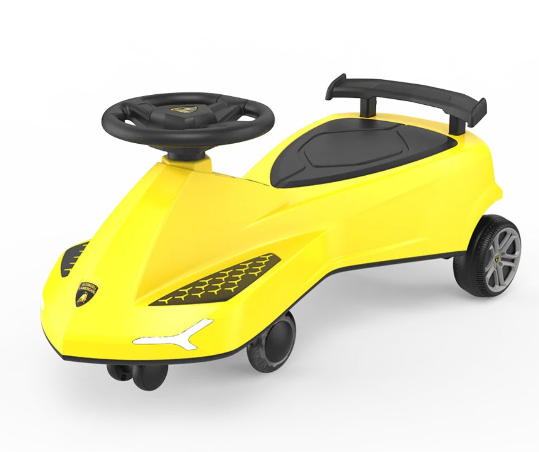 Kids Lamborghini Swing Car Ride on Age 3-5 Girls