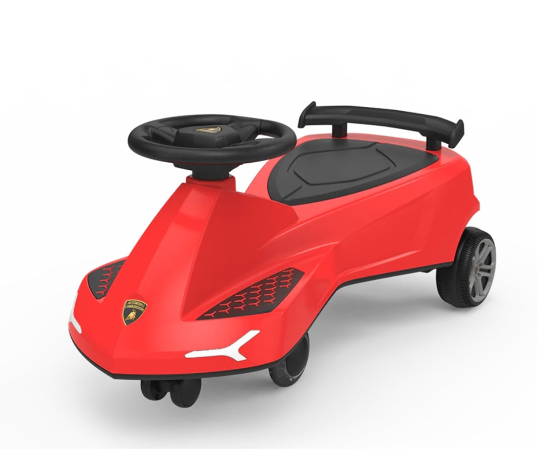 Kids Lamborghini Swing Car Ride on Age 3-5 Girls