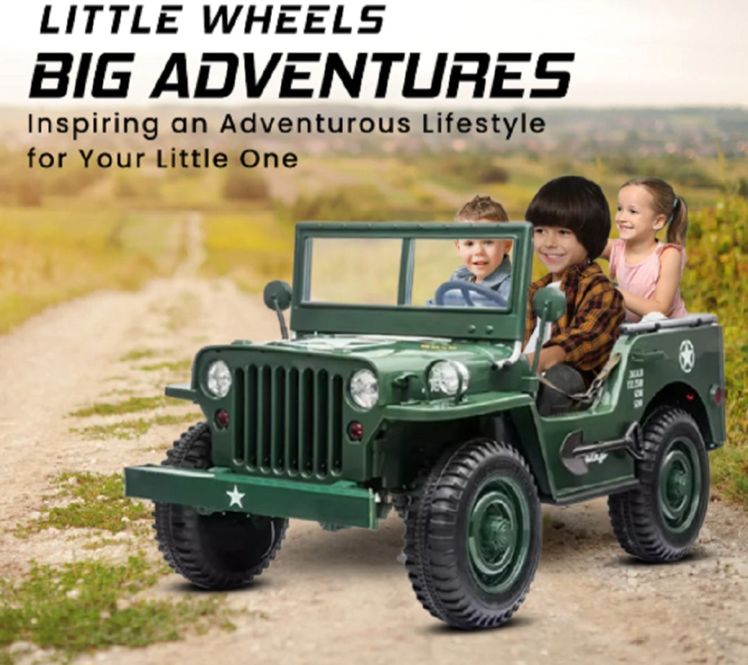 Kids Electric Mini Jeep with 03 Seats