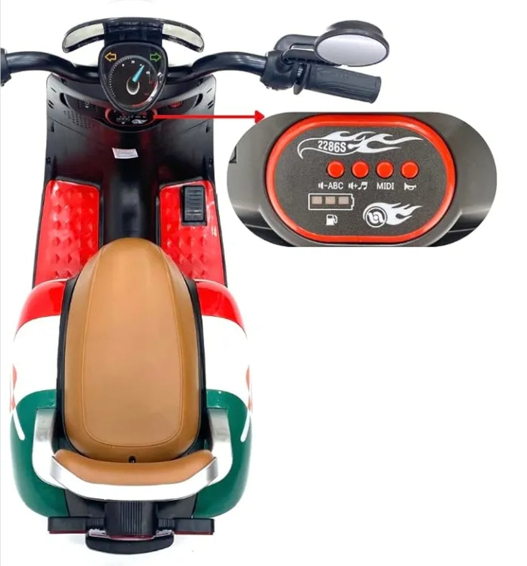Rally Kids Ride on Electric mootor cycle Age 3-6