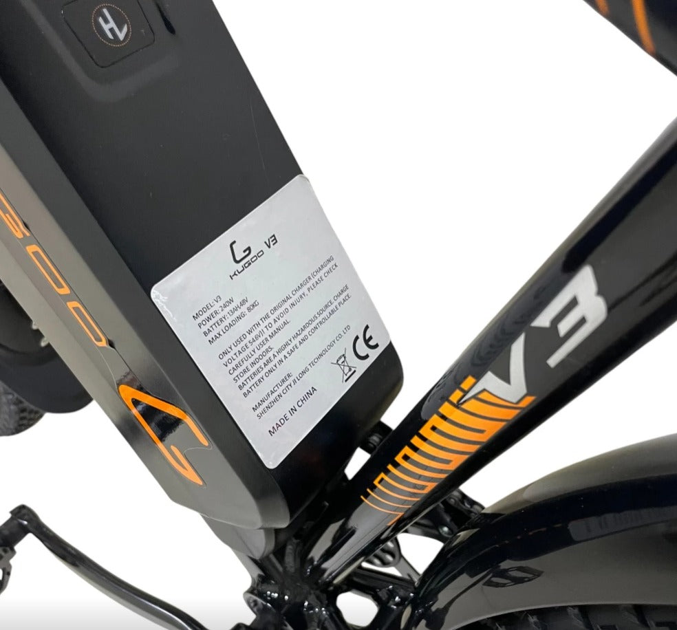 Kugoo V3 City Electric bike 27.5 inch black