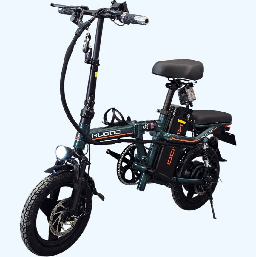 Kugoo T27 Foldable City Electric Bike with Removable Battery