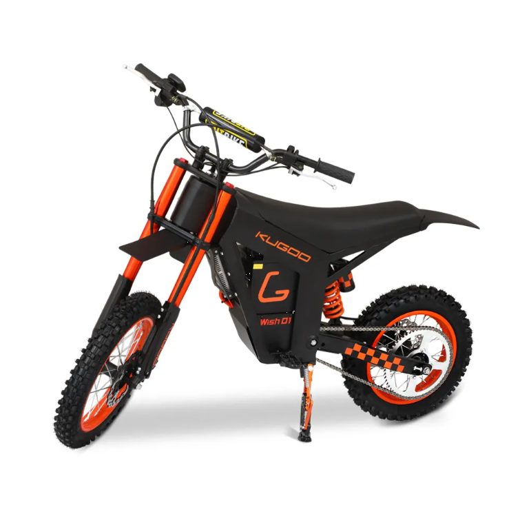 NEW 2025 Kugoo Wish 01 Electric Dirt Bike pit Bike 55Kmh 50km Range