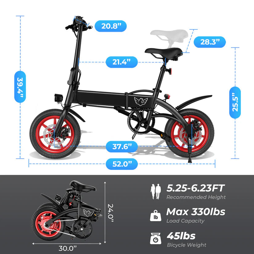 Windhorse C19 Folding E bike