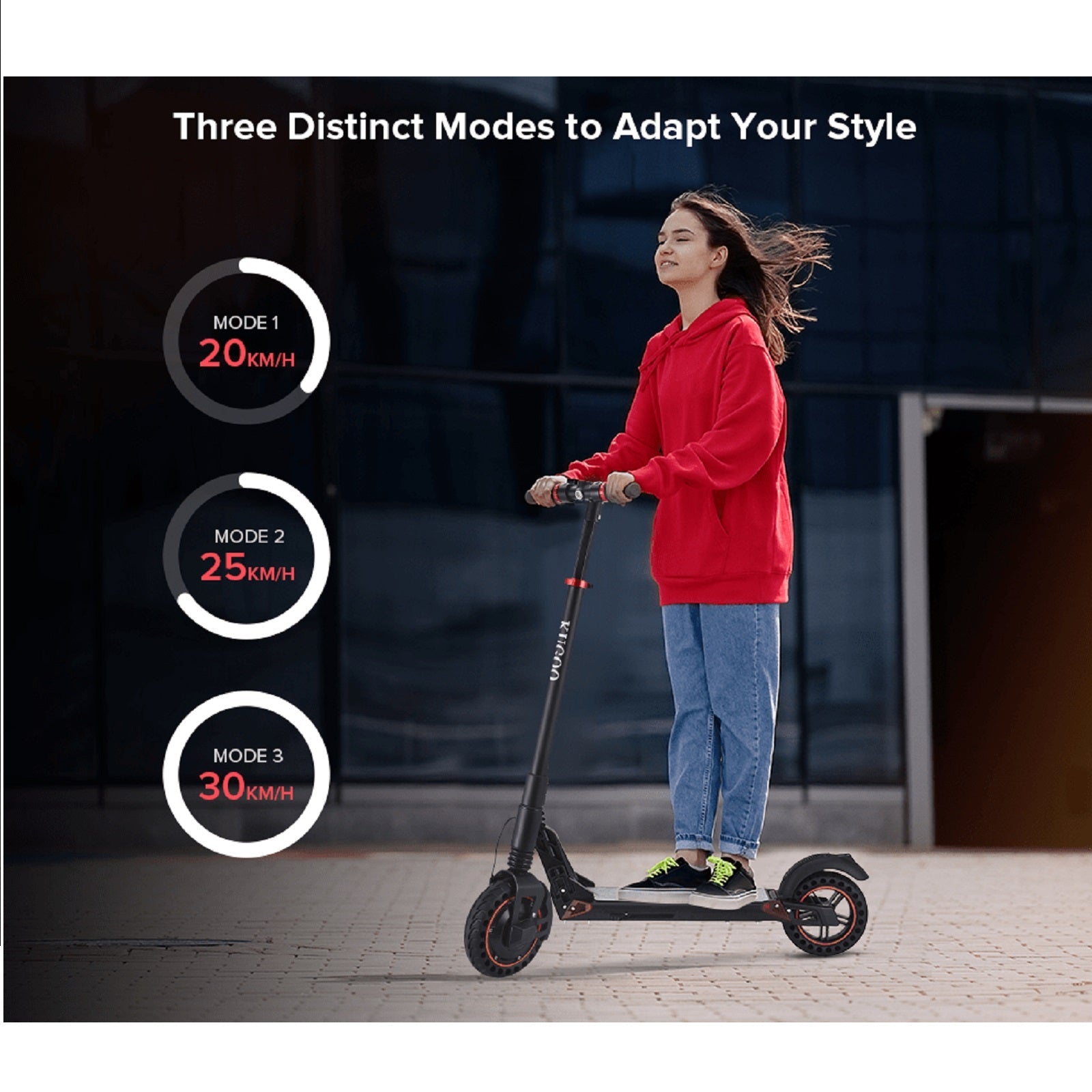 KUGOO S1 Plus Scooter 36V 7.5Ah 350W