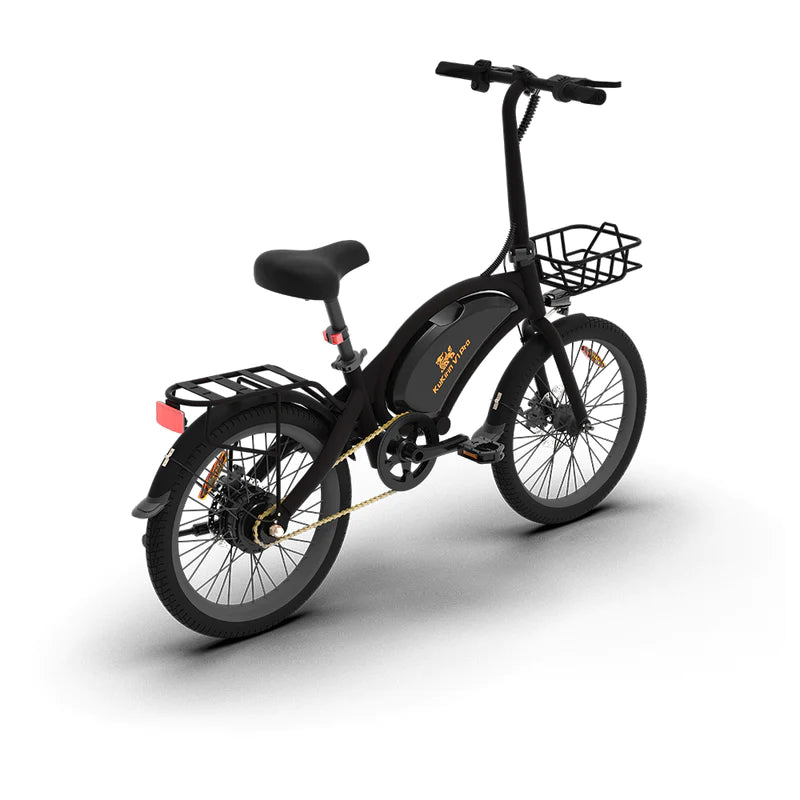 kugoo Kirin V1 Pro Electric bike 48v 25Ah 400W with Child carrying Rack & front Basket