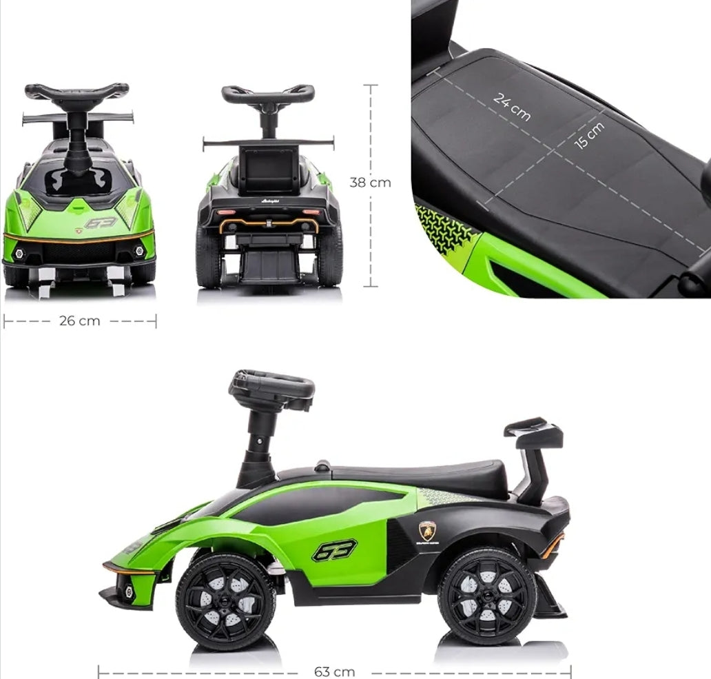 Officially licensed Lamborghini push car kids Age 1-4