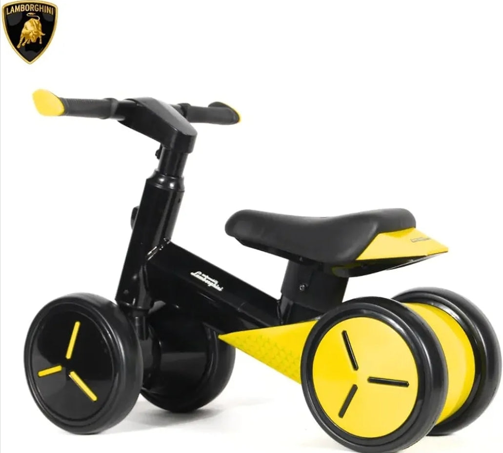 Lamborghini Balance Bike 4Wheels  – Officially Licensed for kids Age 18 Months up
