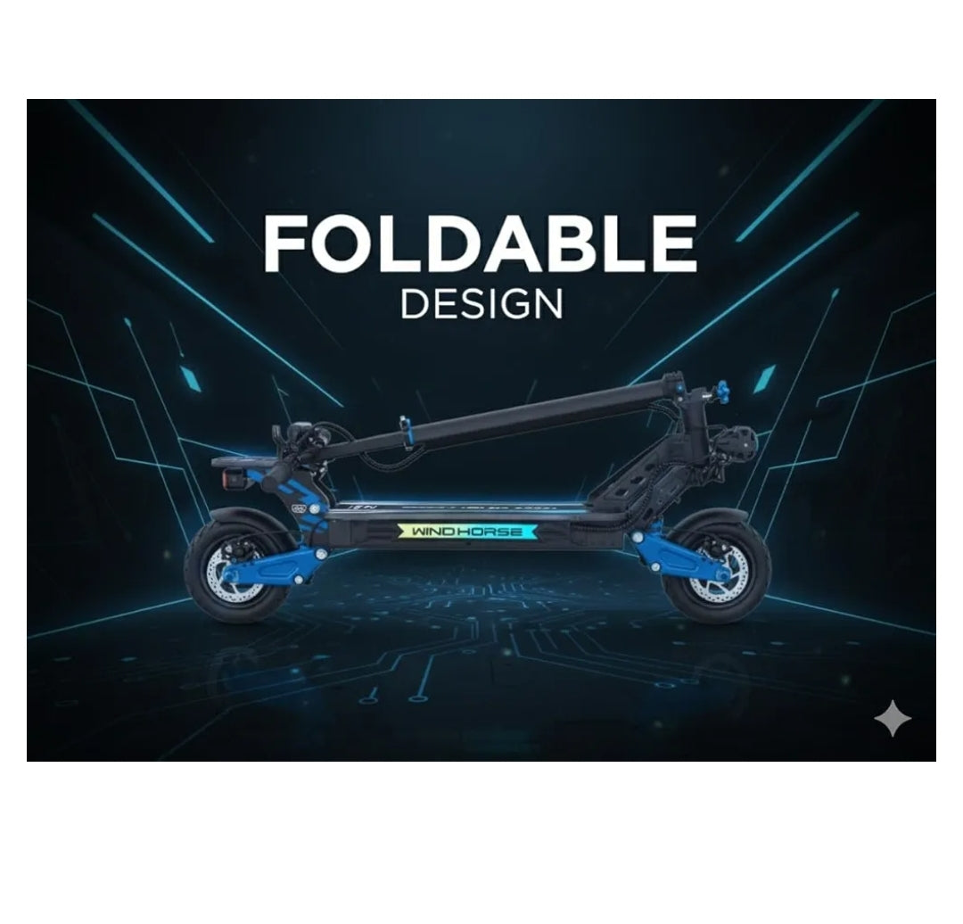Windhorse H8 Electric Scooter 48V 25Ah 1500W Dual Motor