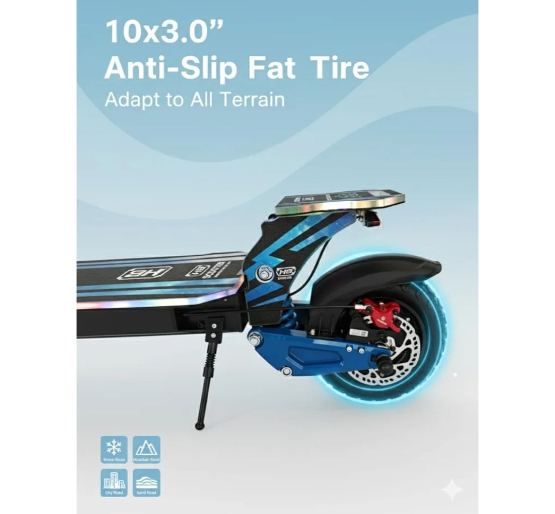 Windhorse H8 Electric Scooter 48V 25Ah 1500W Dual Motor
