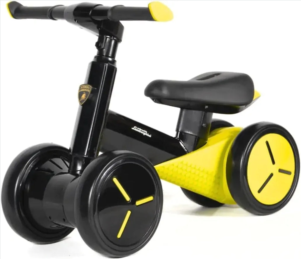 Lamborghini Balance Bike 4Wheels  – Officially Licensed for kids Age 18 Months up