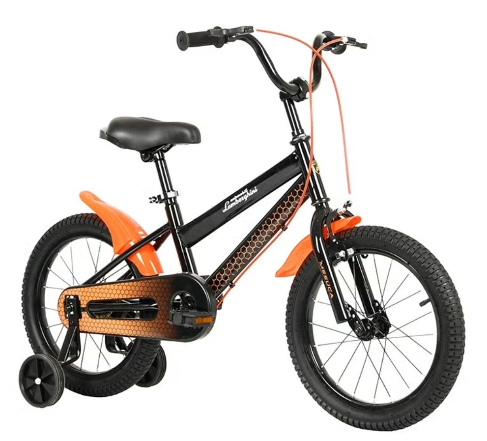 Lamborghini Kids Bicycle 16 Inch Orange-Age 5+