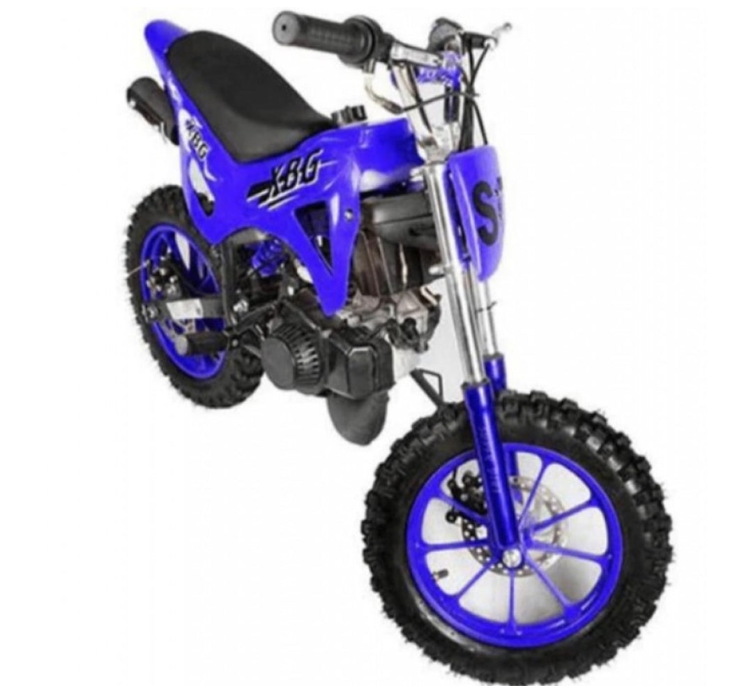 Cross mini kids Gas Dirt Bike automatic 49cc kids Age 6-12 years