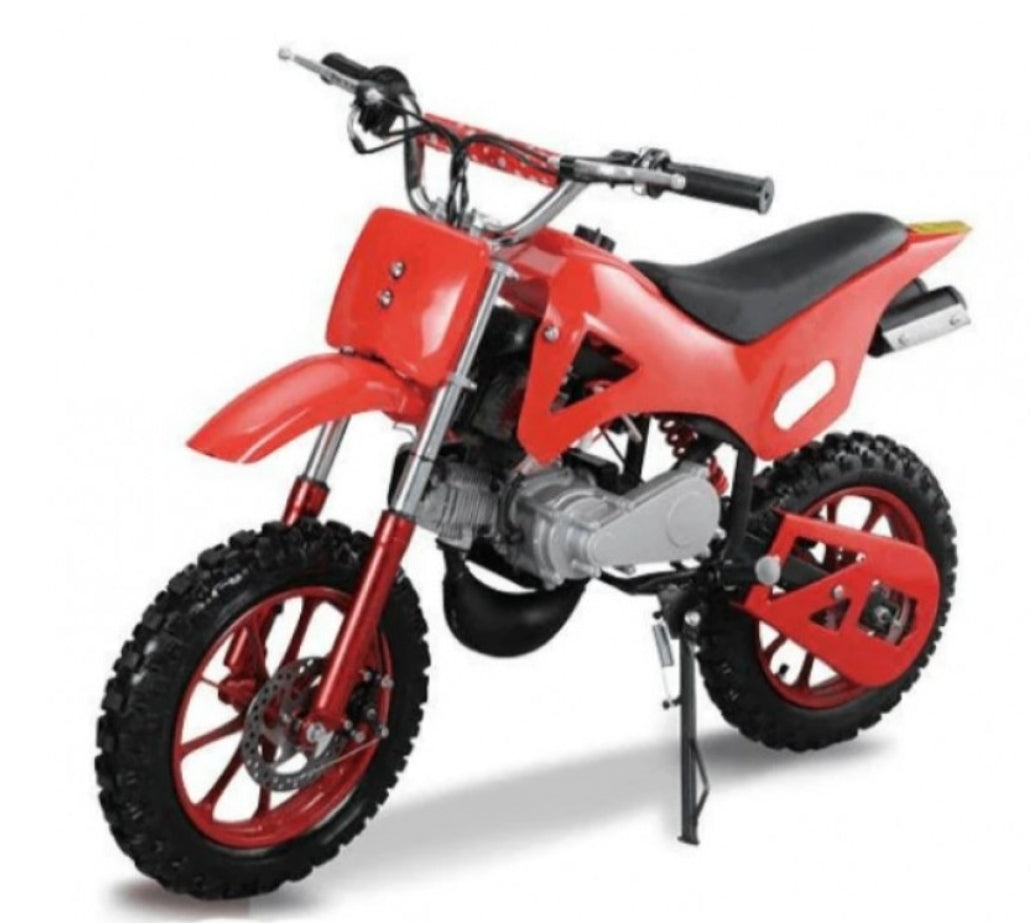 Cross mini kids Gas Dirt Bike automatic 49cc kids Age 6-12 years