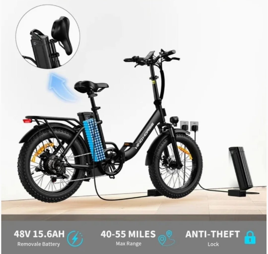 Windhorse W4B Electric Bicycle 48V 15.6Ah 750W